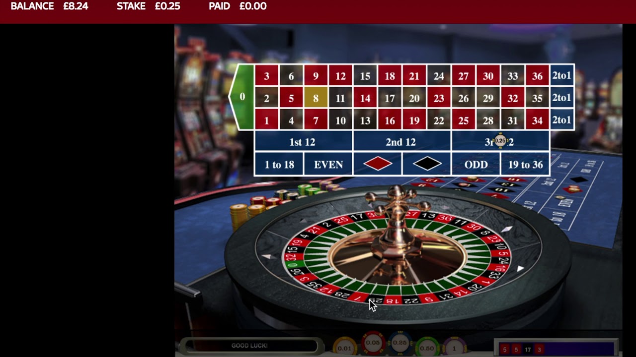Roulette strategy - 11260