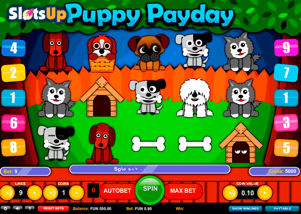 Puppy Payday Slot - 64436