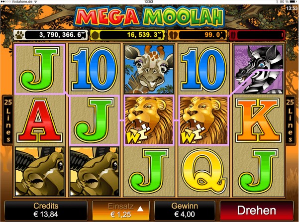 Mega moolah jackpot - 61457